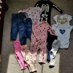 Girl lot: 12 to 24 months